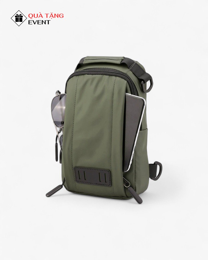 Túi đeo chéo quà tặng doanh nghiệp, in logo theo yêu cầu - Mã TDC091 Cơ sở gia công túi đeo chéo - TDC091