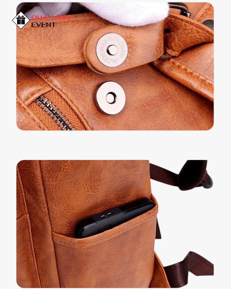 Balo đa năng quà tặng doanh nghiệp, in logo theo yêu cầu – Mã BLDN116 Cơ sở sản xuất balo đa năng - BLDN116