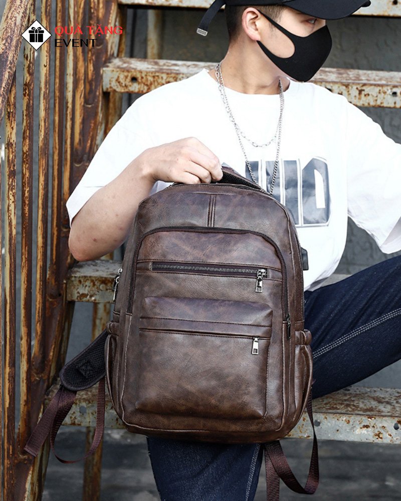 Balo đa năng quà tặng doanh nghiệp, in logo theo yêu cầu – Mã BLDN117 Gia công balo đa năng Cần Thơ - BLDN117