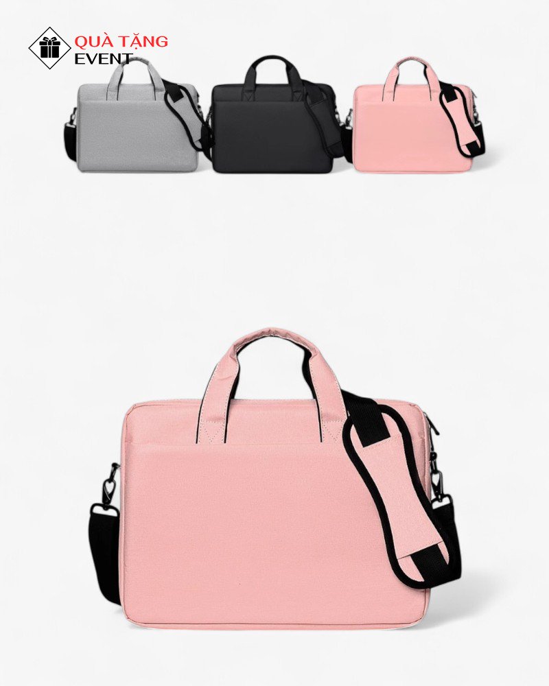 Túi chống sốc Laptop quà tặng doanh nghiệp, in logo - Mã TLT033 Gia công may túi đựng Laptop quảng cáo - TLT033