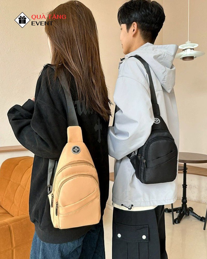 Túi đeo chéo quà tặng doanh nghiệp, in logo theo yêu cầu - Mã TDC044 In hình lên túi đeo chéo - TDC044