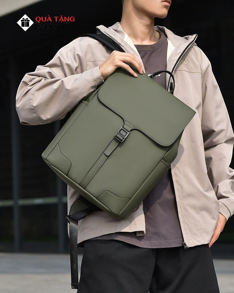 In logo balo đa năng văn phòng - BLDN129 In logo trên balo đa năng văn phòng - BLDN129