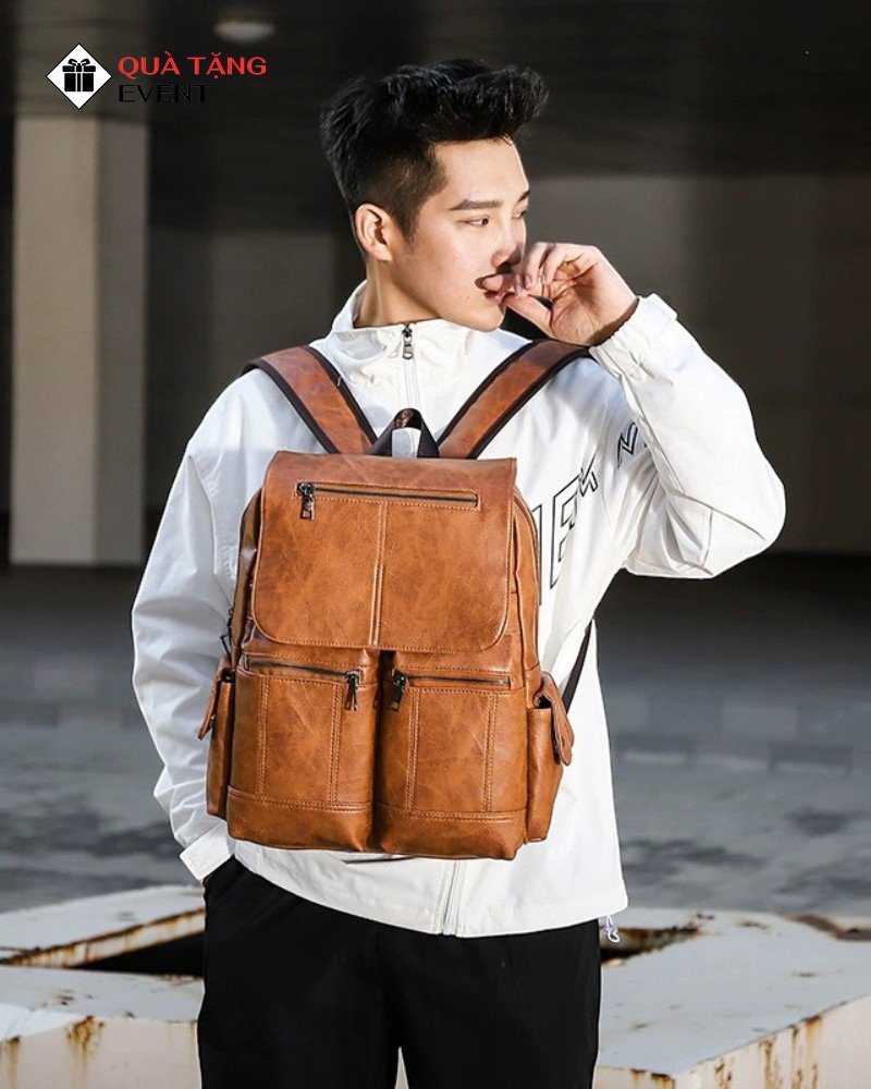 Balo đa năng quà tặng doanh nghiệp, in logo theo yêu cầu – Mã BLDN119 May balo đa năng công sở giá rẻ - BLDN119