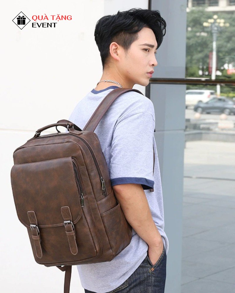 Balo đa năng quà tặng doanh nghiệp, in logo theo yêu cầu – Mã BLDN126 May balo đa năng văn phòng giá rẻ - BLDN126