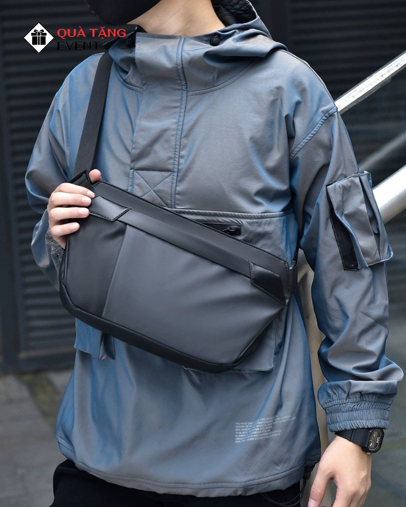 Túi đeo chéo quà tặng doanh nghiệp, in logo theo yêu cầu - Mã TDC106 May túi đeo chéo số lượng lớn - TDC106