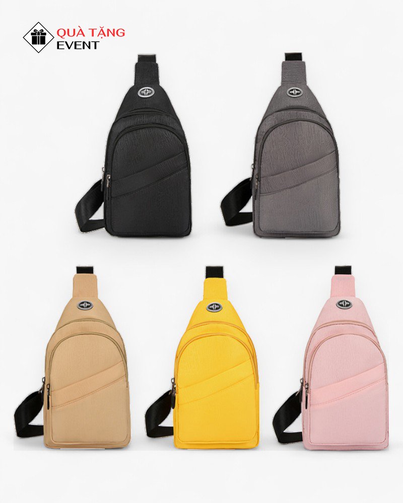 Túi đeo chéo quà tặng doanh nghiệp, in logo theo yêu cầu - Mã TDC044 Nhận may gia công túi đeo chéo - TDC044
