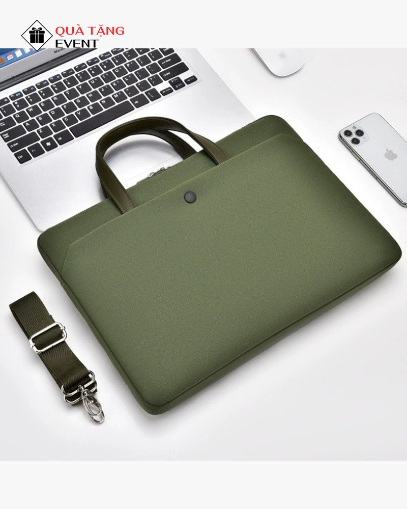 Túi chống sốc Laptop quà tặng doanh nghiệp, in logo - Mã TLT032 Nhận may túi chống sốc Laptop - TLT032