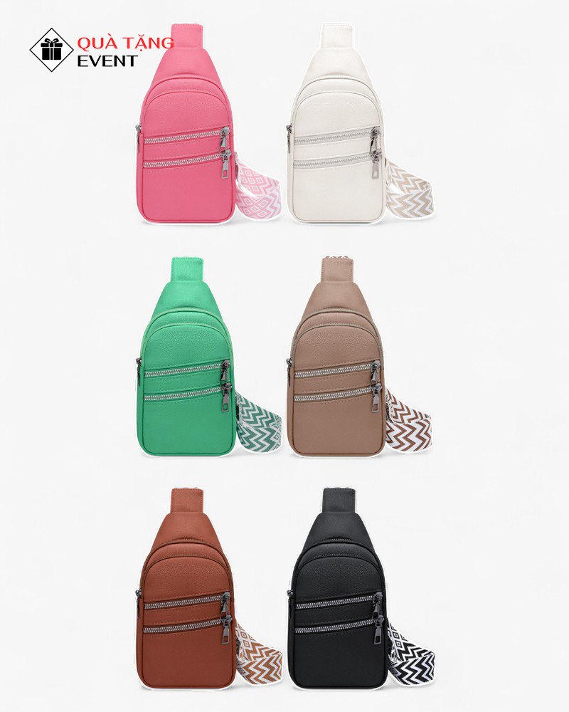 Túi đeo chéo quà tặng doanh nghiệp, in logo theo yêu cầu - Mã TDC094 Sản xuất ba lô túi đeo chéo - TDC094
