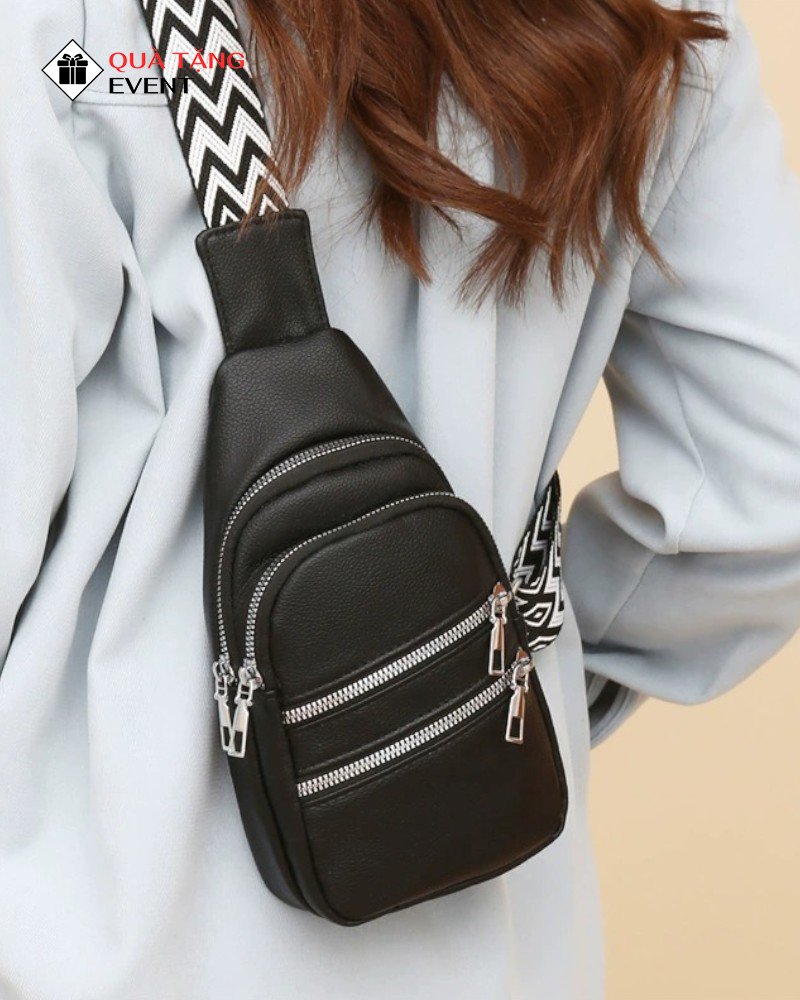 Túi đeo chéo quà tặng doanh nghiệp, in logo theo yêu cầu - Mã TDC094 Sỉ túi đeo chéo - TDC094