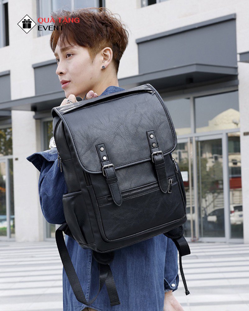 Balo đa năng quà tặng doanh nghiệp, in logo theo yêu cầu – Mã BLDN133 Xưởng chuyên sỉ balo đa năng văn phòng - BLDN133