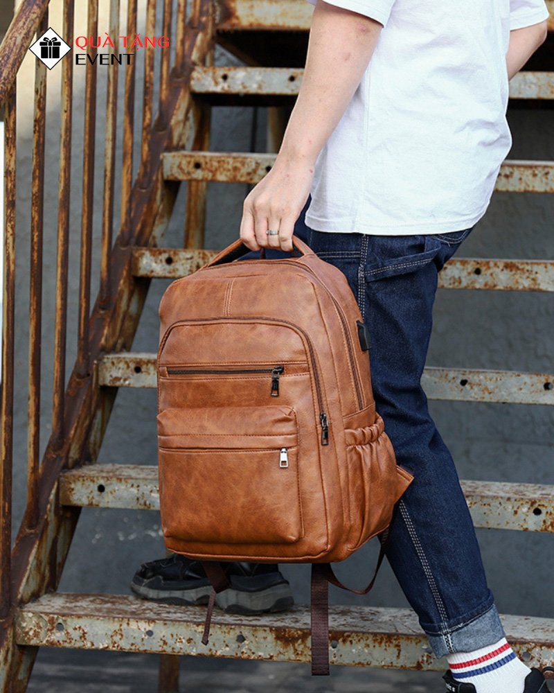 Balo đa năng quà tặng doanh nghiệp, in logo theo yêu cầu – Mã BLDN117 Xưởng may balo đa năng giao hàng - BLDN117