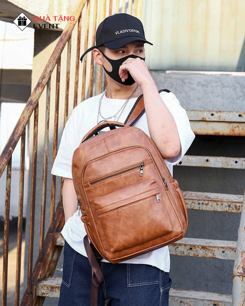 Balo đa năng quà tặng doanh nghiệp, in logo theo yêu cầu – Mã BLDN117 Xưởng may gia công balo đa năng TPHCM - BLDN117