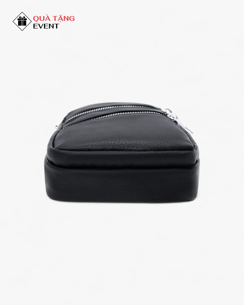 Túi đeo chéo quà tặng doanh nghiệp, in logo theo yêu cầu - Mã TDC094 Xưởng may túi bao tử đeo chéo anh ngữ - TDC094