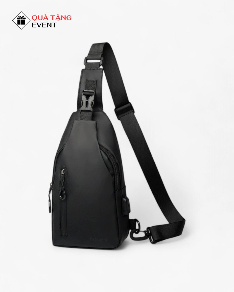 Túi đeo chéo quà tặng doanh nghiệp, in logo theo yêu cầu - Mã TDC104 Xưởng may túi bao tử đeo chéo ở TPHCM - TDC104