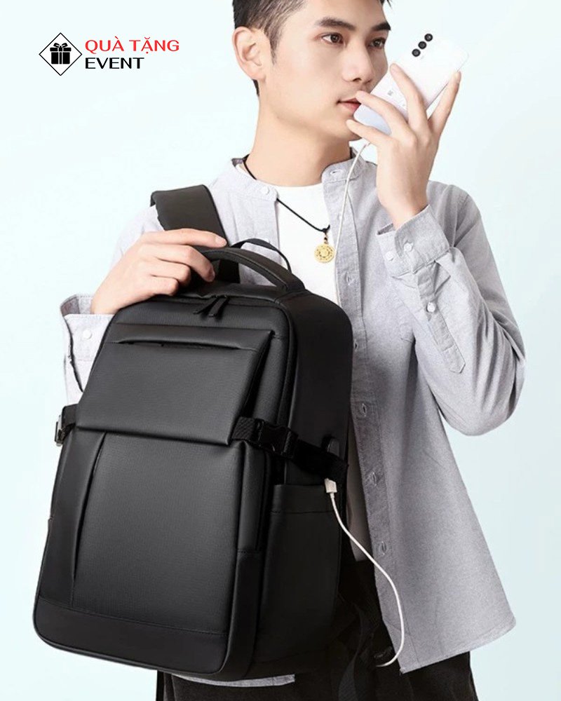 Balo đa năng quà tặng doanh nghiệp, in logo theo yêu cầu – Mã BLDN136 Xưởng sỉ balo đa năng văn phòng Hà Nội - BLDN136
