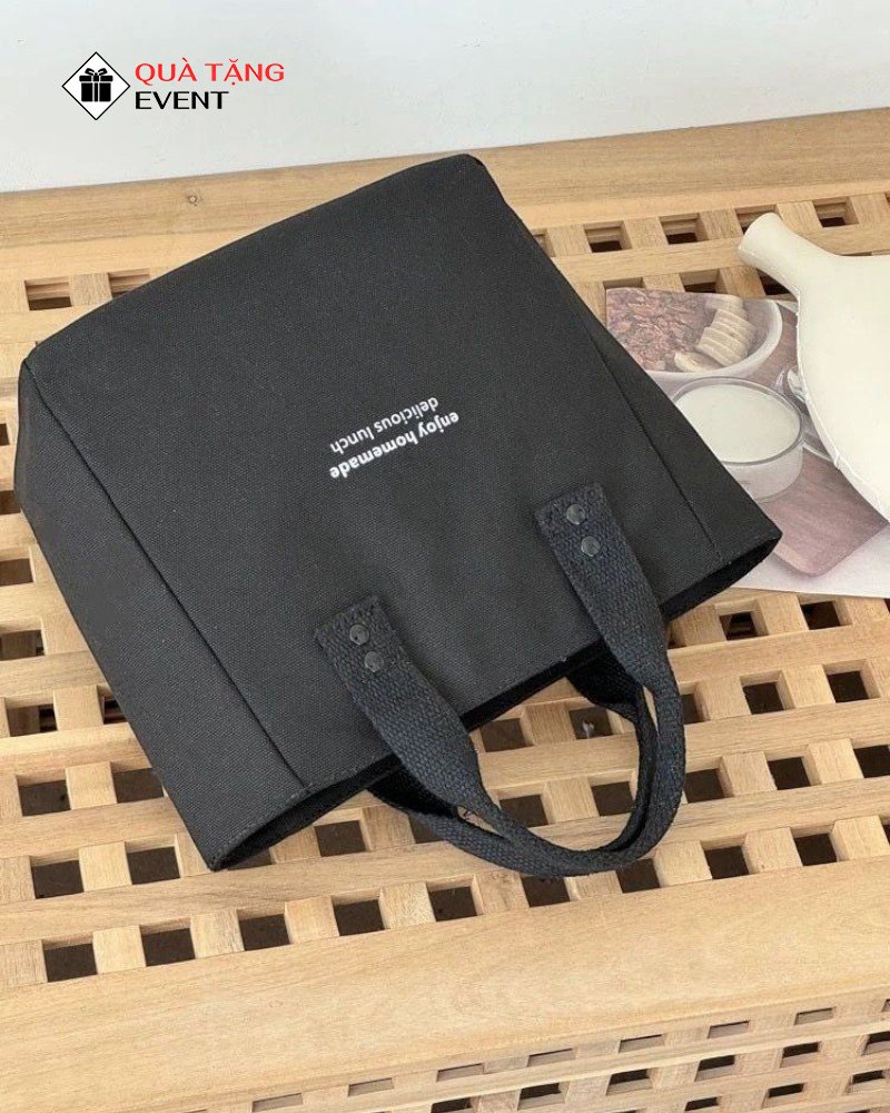 Túi canvas quà tặng doanh nghiệp, in logo theo yêu cầu - Mã TCV012 Các hãng túi Canvas nữ Việt Nam - TCV012