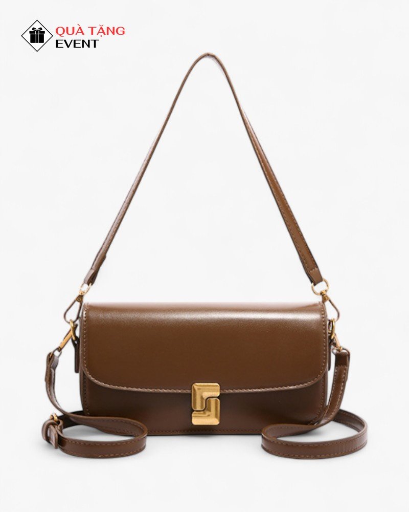 Túi xách nữ đeo chéo quà tặng doanh nghiệp, in logo theo yêu cầu - Mã TXNDC017 Chỗ làm túi xách nữ - TXNDC017