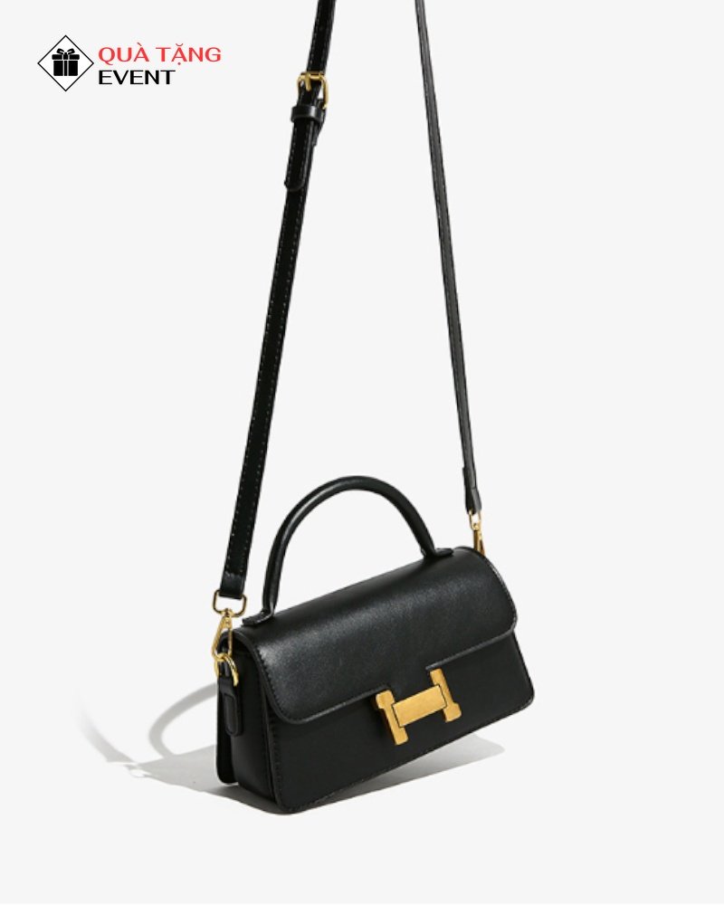 Túi xách nữ đeo chéo quà tặng doanh nghiệp, in logo theo yêu cầu - Mã TXNDC018 Chỗ sản xuất túi xách nữ - TXNDC018