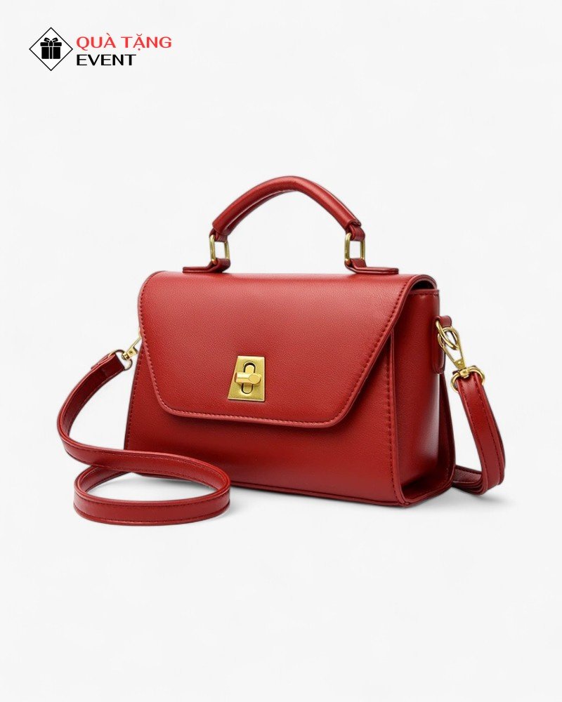 Túi xách nữ đeo chéo quà tặng doanh nghiệp, in logo theo yêu cầu - Mã TXNDC005 Chuyên sản xuất túi xách nữ - TXNDC005