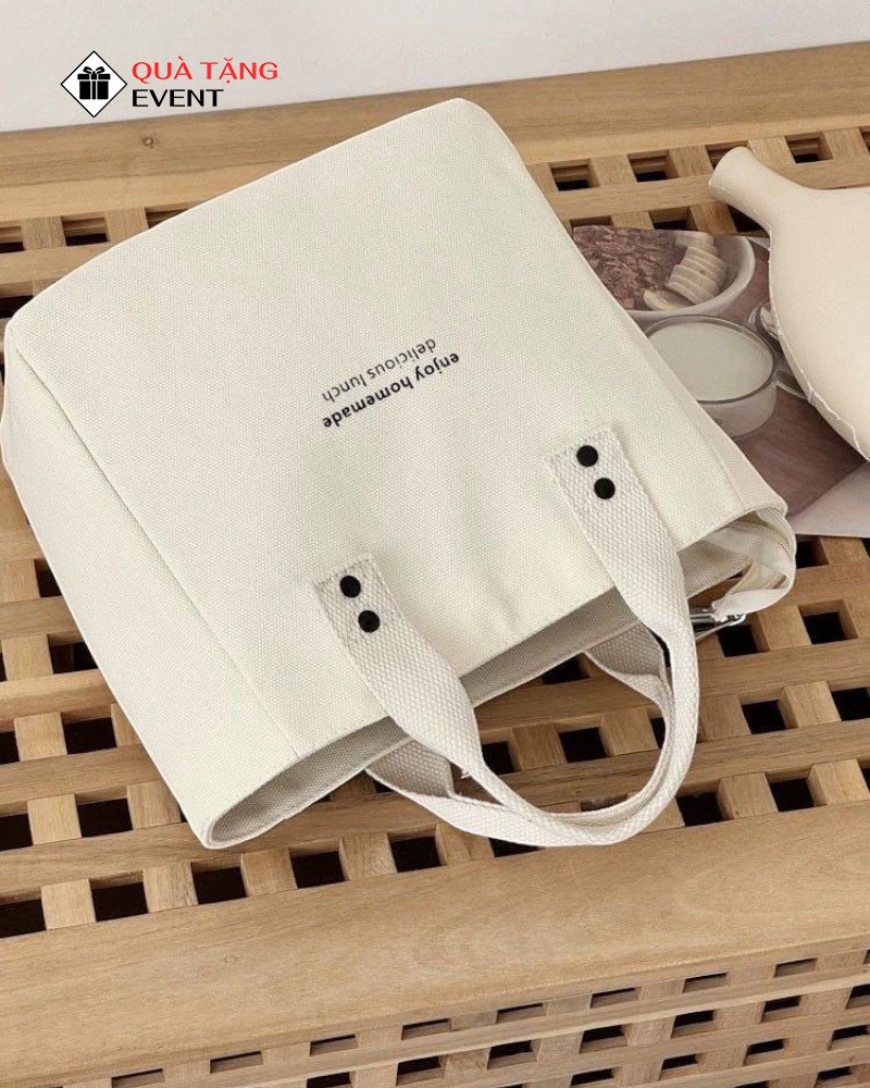 Túi canvas quà tặng doanh nghiệp, in logo theo yêu cầu - Mã TCV012 Công ty may gia Công túi Canvas - TCV012