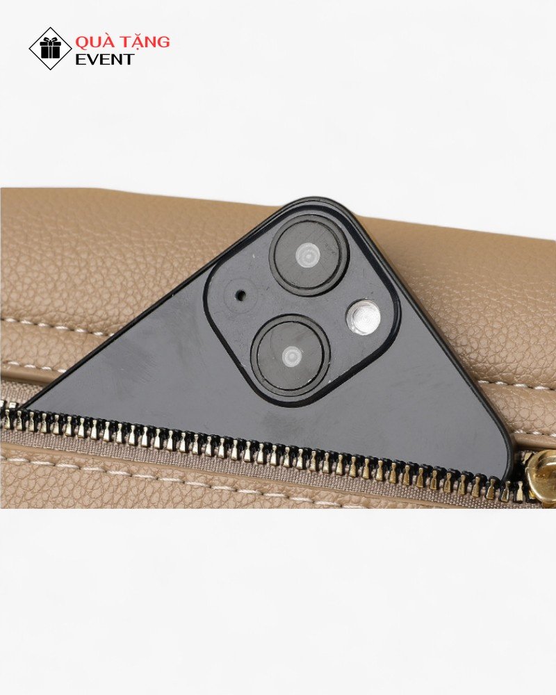 Túi xách nữ đeo chéo quà tặng doanh nghiệp, in logo theo yêu cầu - Mã TXNDC013 Công ty may túi - TXNDC013