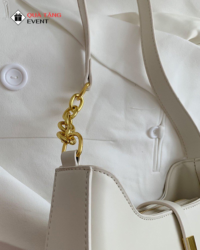 Túi xách nữ đeo vai quà tặng doanh nghiệp, in logo theo yêu cầu - Mã TXNDV001 Công ty may túi xách nữ ở Hóc Môn - TXNDV001