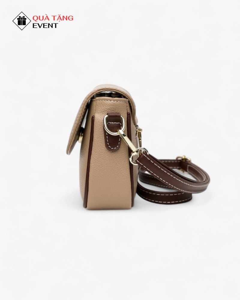 Túi xách nữ đeo chéo quà tặng doanh nghiệp, in logo theo yêu cầu - Mã TXNDC013 Công ty may túi xách nữ ở hóc môn - TXNDC013