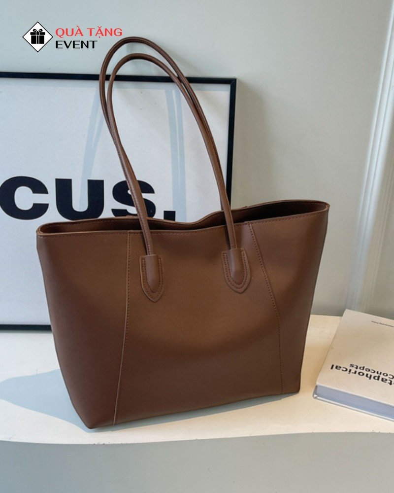 Túi xách nữ công sở quà tặng doanh nghiệp, in logo theo yêu cầu - Mã TXNCS010 Công ty sản xuất quà tặng túi xách nữ - TXNCS010