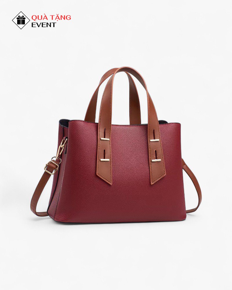 Túi xách nữ cầm tay quà tặng doanh nghiệp, in logo theo yêu cầu - Mã TXNCT018 Công ty sản xuất túi xách - TXNCT018