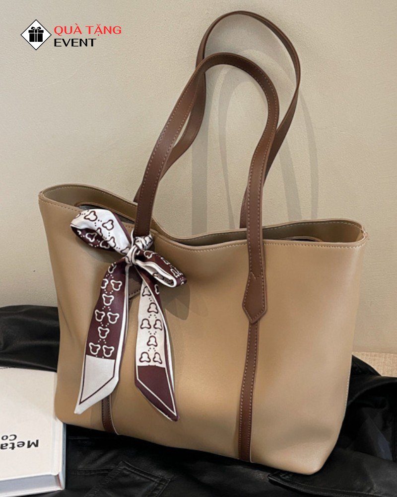 Túi xách nữ công sở quà tặng doanh nghiệp, in logo theo yêu cầu - Mã TXNCS012 Công ty sản xuất túi xách nữ - TXNCS012