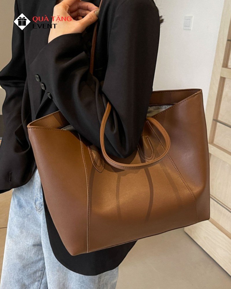 Túi xách nữ công sở quà tặng doanh nghiệp, in logo theo yêu cầu - Mã TXNCS010 Công ty sản xuất túi xách nữ quà tặng - TXNCS010