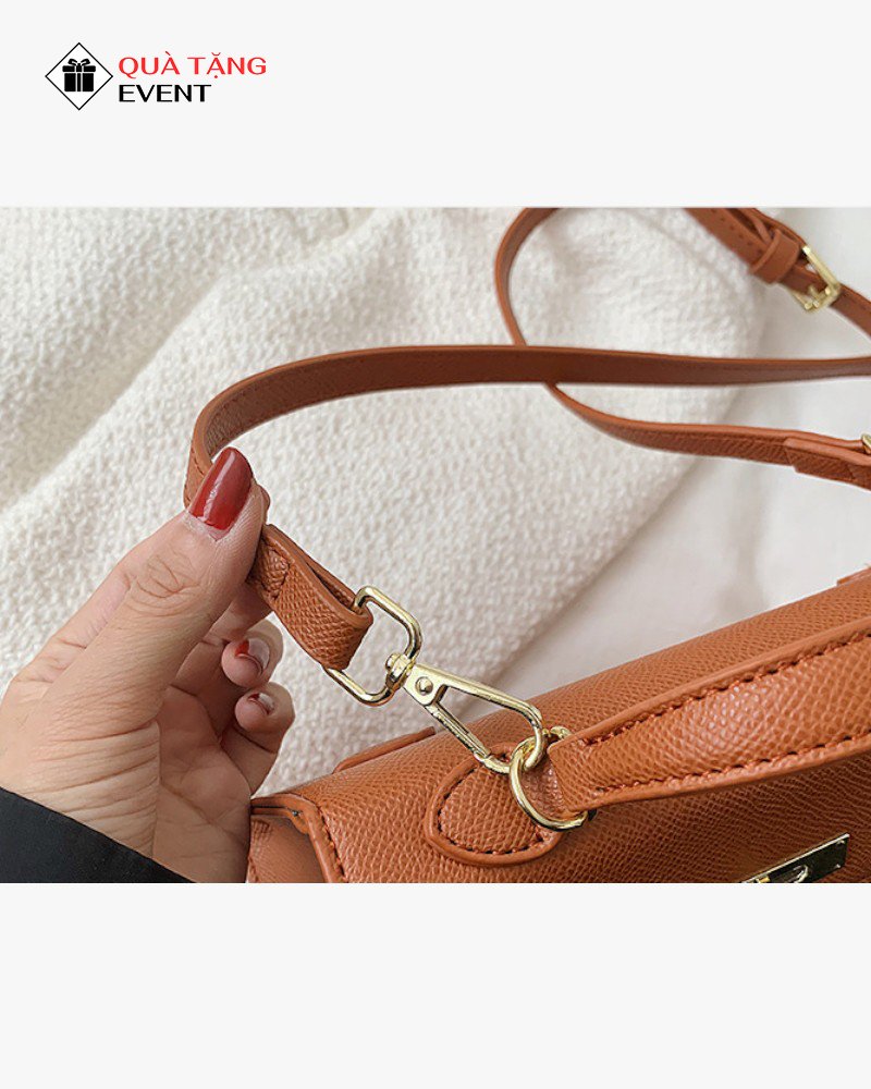 Túi xách nữ đeo chéo quà tặng doanh nghiệp, in logo theo yêu cầu - Mã TXNDC008 Công ty sản xuất túi xách nữ quà tặng - TXNDC008