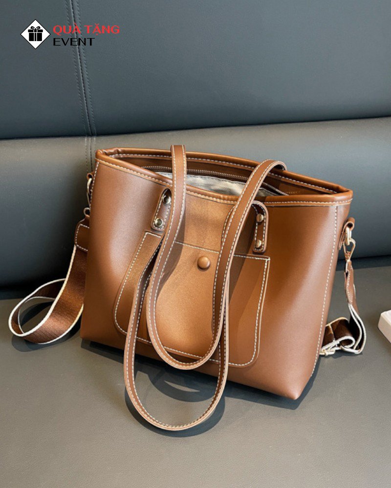 Túi xách nữ công sở quà tặng doanh nghiệp, in logo theo yêu cầu - Mã TXNCS013 Công ty sản xuất túi xách nữ thời trang - TXNCS013