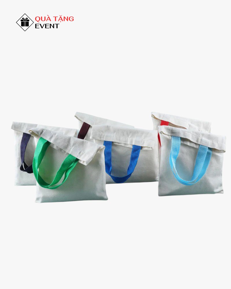 Túi canvas quà tặng doanh nghiệp, in logo theo yêu cầu - Mã TCV014 Công ty túi Canvas nữ - TCV014