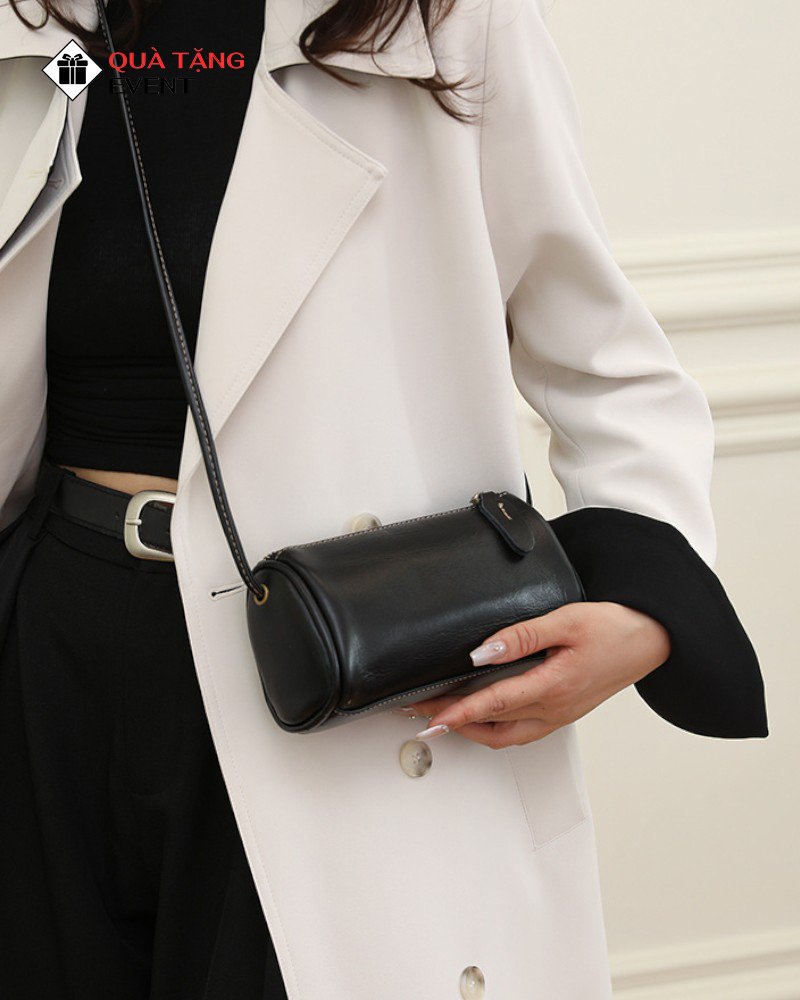 Túi xách nữ đeo chéo quà tặng doanh nghiệp, in logo theo yêu cầu - Mã TXNDC055 Công ty túi xách nữ Hà Nội - TXNDC055