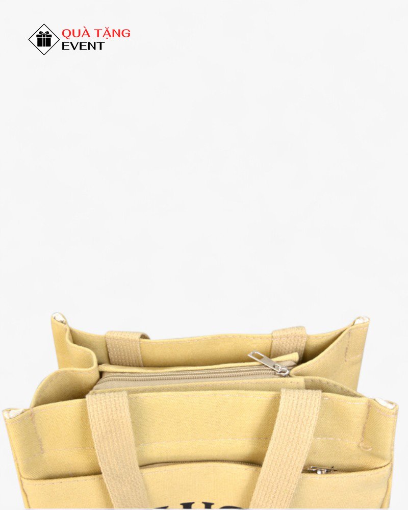 Túi canvas quà tặng doanh nghiệp, in logo theo yêu cầu - Mã TCV017 Đặt làm túi Canvas - TCV017