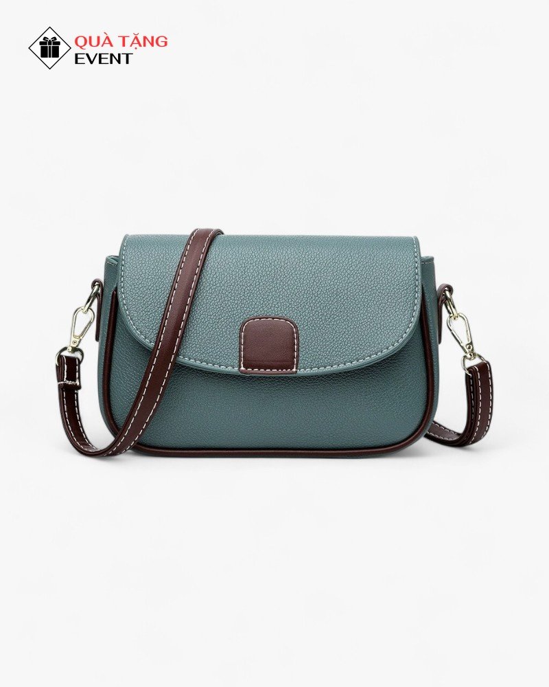 Túi xách nữ đeo chéo quà tặng doanh nghiệp, in logo theo yêu cầu - Mã TXNDC013 Đặt túi xách nữ - TXNDC013