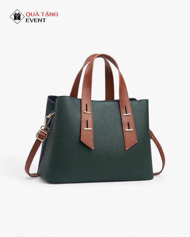 Túi xách nữ cầm tay quà tặng doanh nghiệp, in logo theo yêu cầu - Mã TXNCT018 Địa chỉ sỉ túi xách nữ - TXNCT018