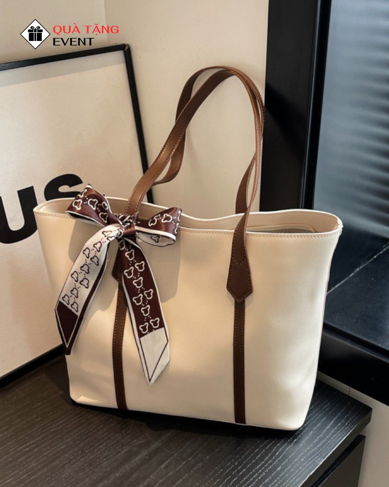 Túi xách nữ công sở quà tặng doanh nghiệp, in logo theo yêu cầu - Mã TXNCS012 Gia công túi xách nữ Cần Thơ - TXNCS012