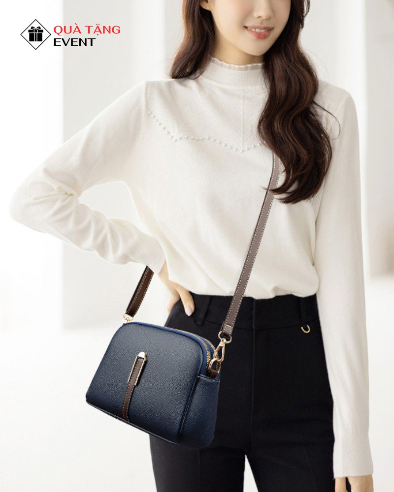 Hãng túi xách nữ in logo - TXNDC022 Hãng túi xách nữ in logo - TXNDC022