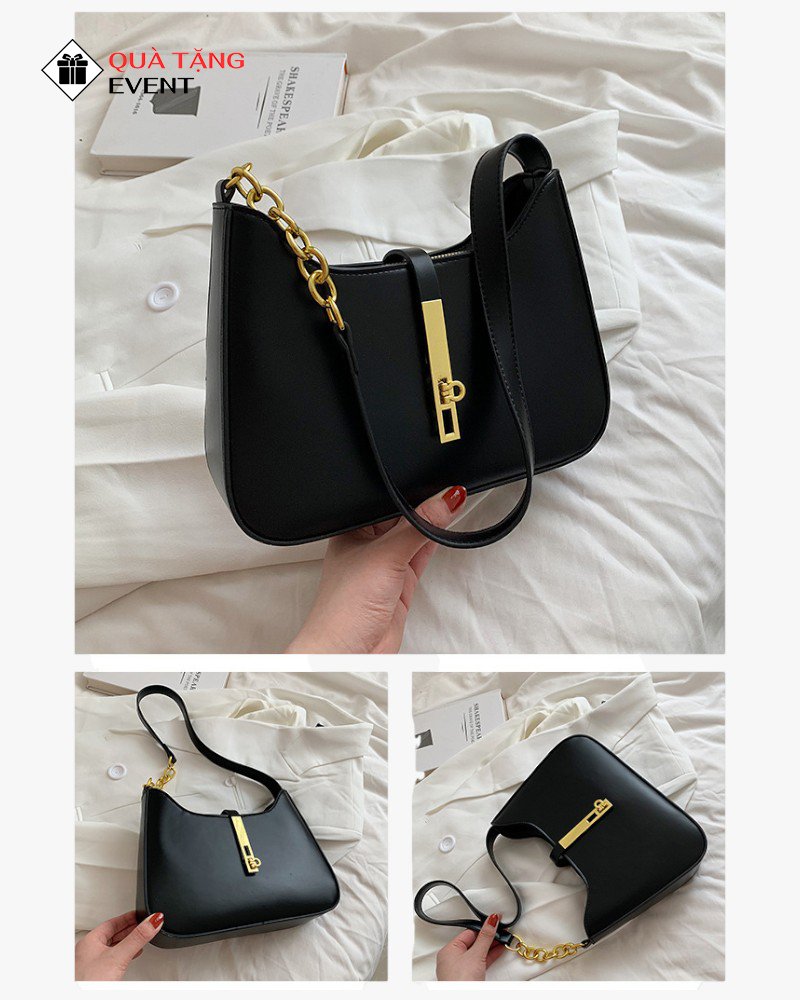 Túi xách nữ đeo vai quà tặng doanh nghiệp, in logo theo yêu cầu - Mã TXNDV001 In túi xách nữ theo yêu cầu Hà Nội - TXNDV001