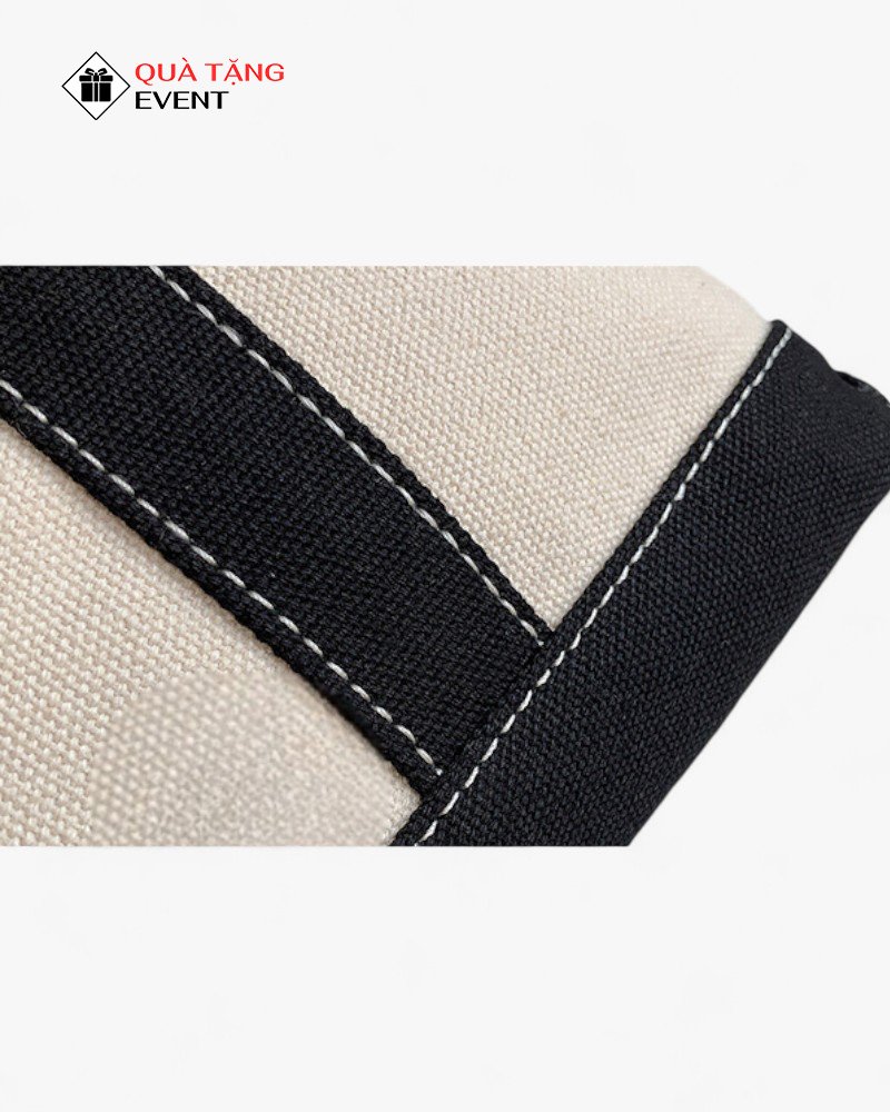 Túi canvas quà tặng doanh nghiệp, in logo theo yêu cầu - Mã TCV011 May túi Canvas giá rẻ Sài Gòn - TCV011