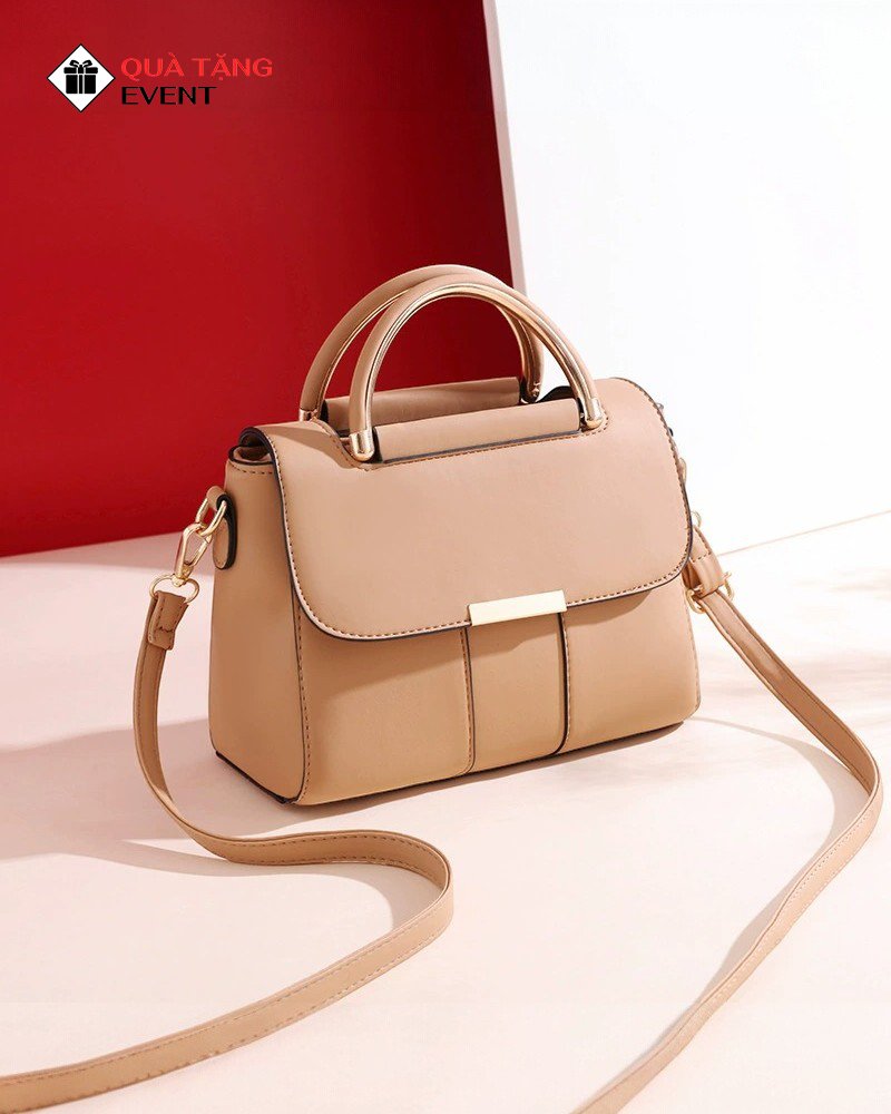 Túi xách nữ đeo chéo quà tặng doanh nghiệp, in logo theo yêu cầu - Mã TXNDC002 May túi theo yêu cầu TPHCM - TXNDC002