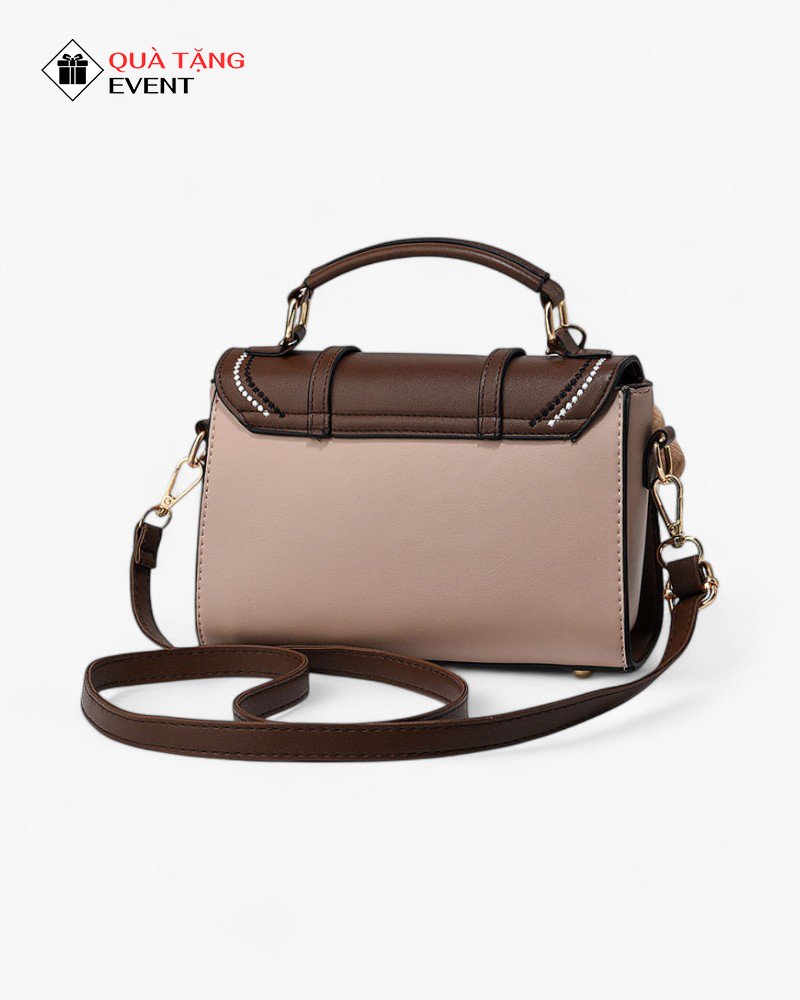 Túi xách nữ đeo chéo quà tặng doanh nghiệp, in logo theo yêu cầu - Mã TXNDC032 May túi theo yêu cầu TPHCM - TXNDC032