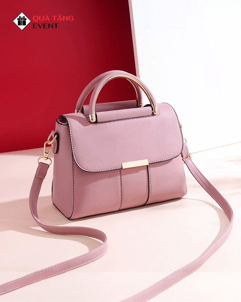 Túi xách nữ đeo chéo quà tặng doanh nghiệp, in logo theo yêu cầu - Mã TXNDC002 May túi xách nữ Hà Nội - TXNDC002