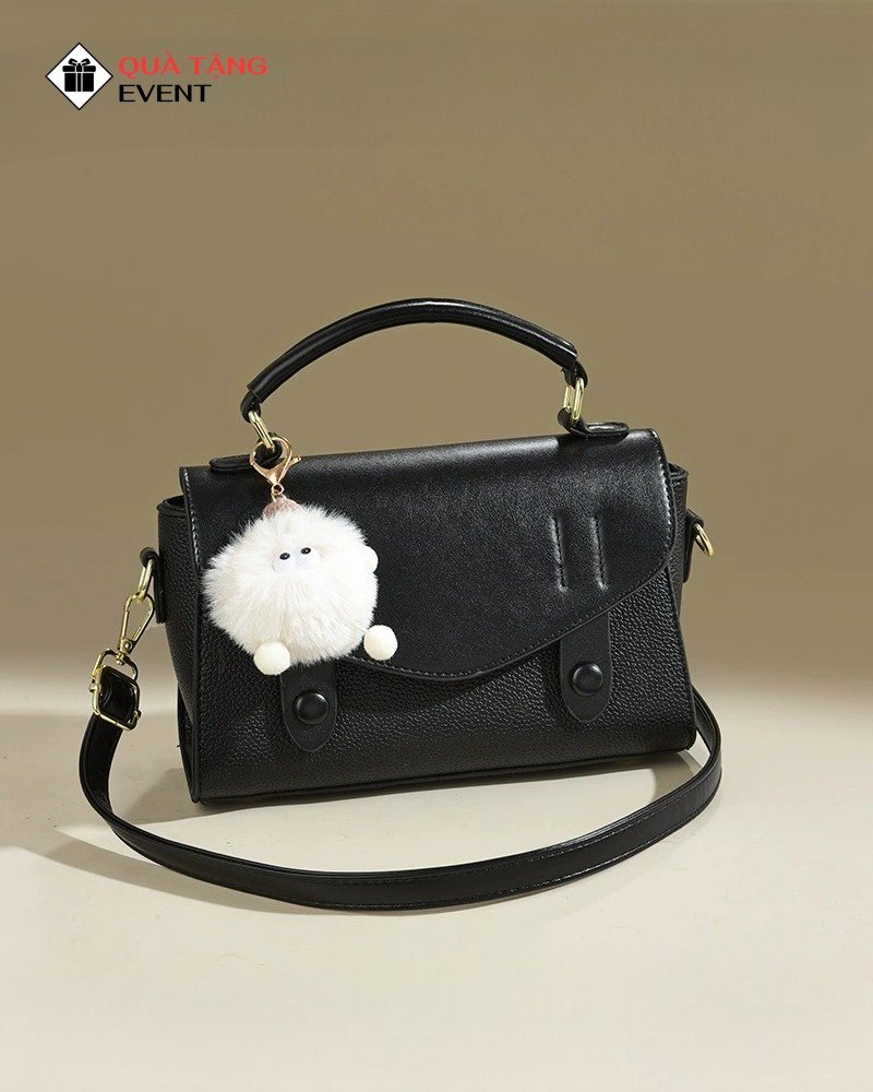 Túi xách nữ đeo chéo quà tặng doanh nghiệp, in logo theo yêu cầu - Mã TXNDC003 May túi xách nữ TPHCM - TXNDC003