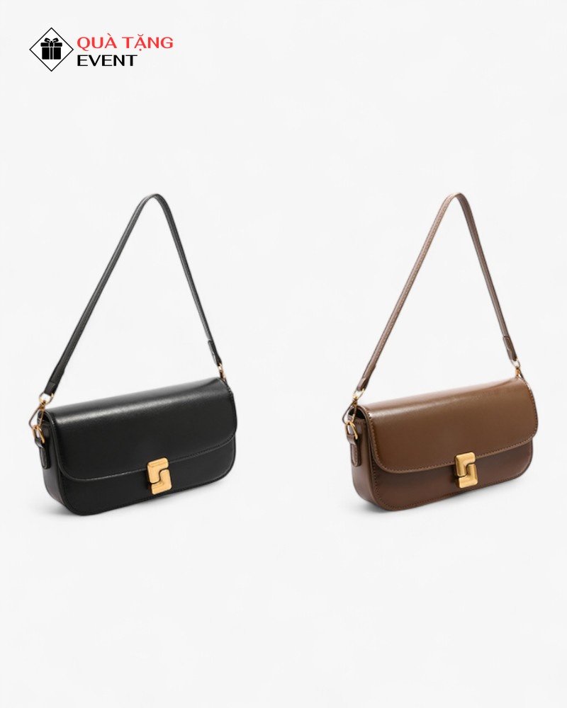 Túi xách nữ đeo chéo quà tặng doanh nghiệp, in logo theo yêu cầu - Mã TXNDC017 May túi xách nữ cho doanh nghiệp - TXNDC017