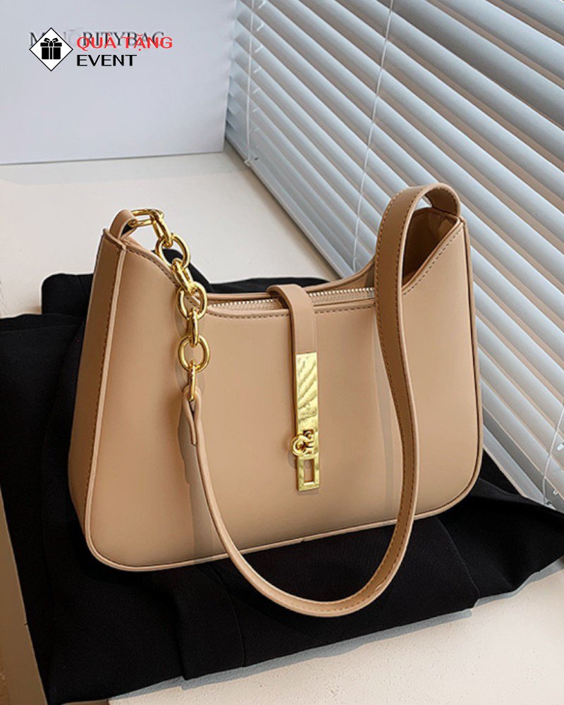 Túi xách nữ đeo vai quà tặng doanh nghiệp, in logo theo yêu cầu - Mã TXNDV001 May túi xách nữ giá rẻ TPHCM - TXNDV001