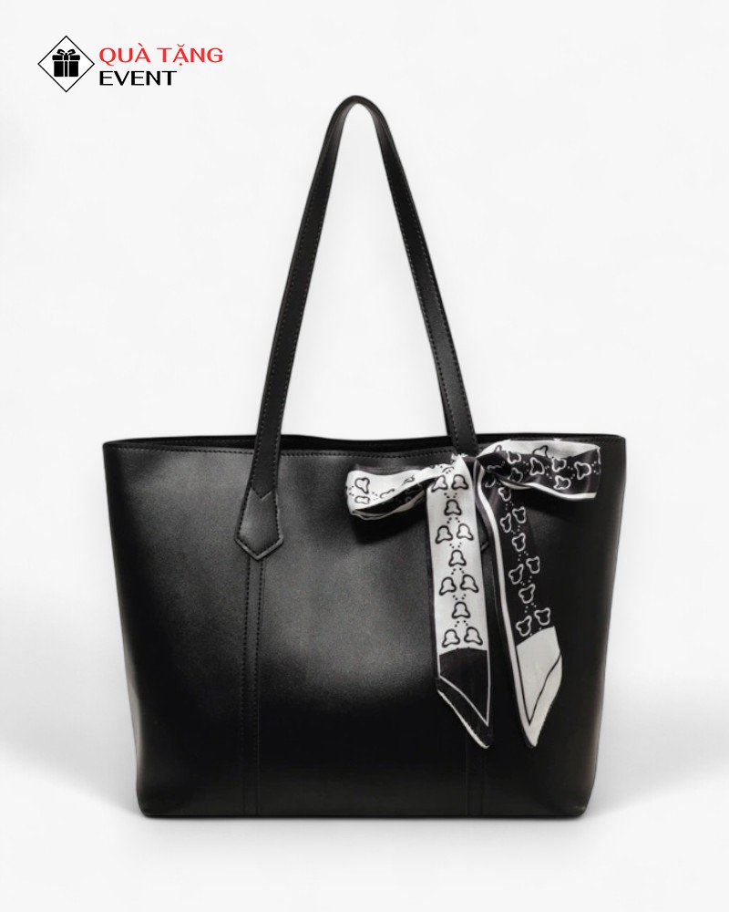 Túi xách nữ công sở quà tặng doanh nghiệp, in logo theo yêu cầu - Mã TXNCS012 May túi xách nữ quà tặng doanh nghiệp - TXNCS012