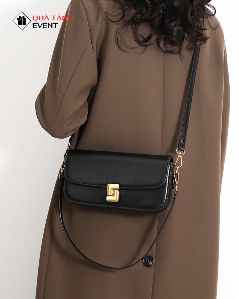 Túi xách nữ đeo chéo quà tặng doanh nghiệp, in logo theo yêu cầu - Mã TXNDC017 May túi xách nữ quà tặng doanh nghiệp - TXNDC017